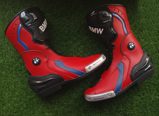 Premium Motorcycle Racing Boots – Leather Riding Shoes