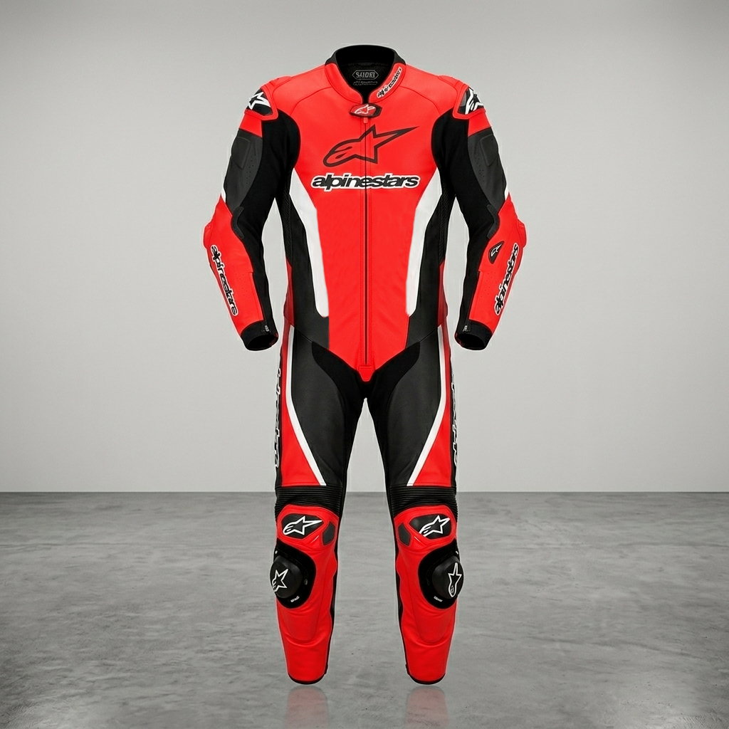 Cowhide Leather Motorcycle Racing Suit – Sport & Track Riding