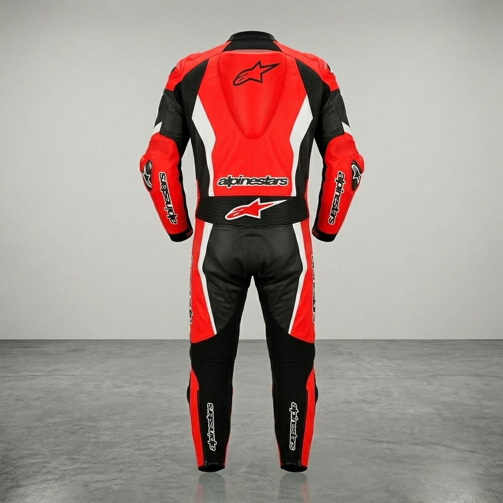 Cowhide Leather Motorcycle Racing Suit – Sport & Track Riding