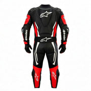 Professional Motorcycle Leather Racing Suit – CE Approved Armor
