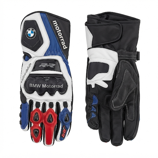Motorcycle Racing Gloves – Durable Leather Protective Gloves
