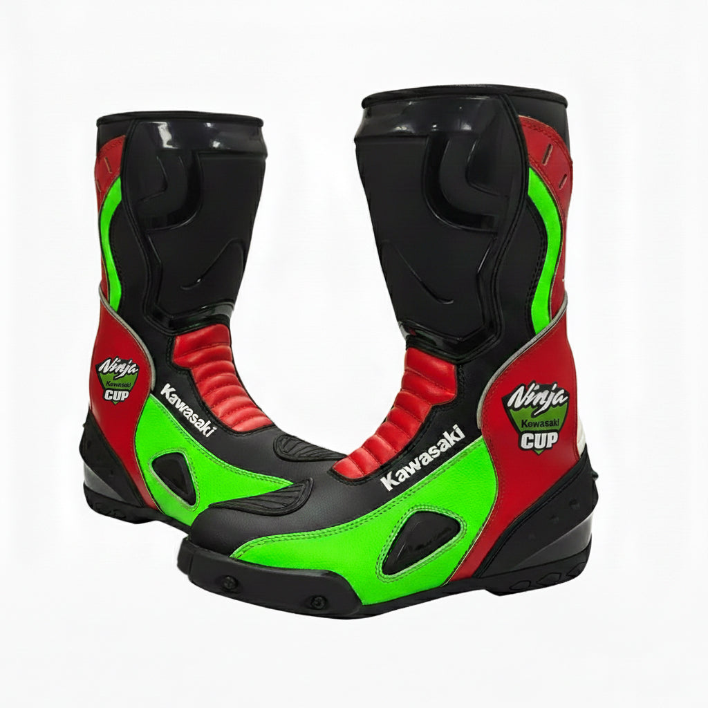 Premium Leather Motorcycle Racing Shoes