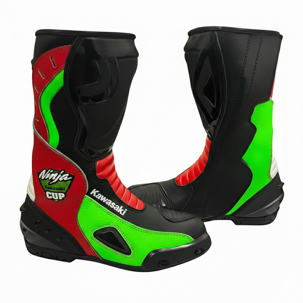 Premium Leather Motorcycle Racing Shoes