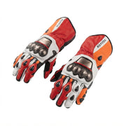 Professional Leather Motorcycle Racing Gloves