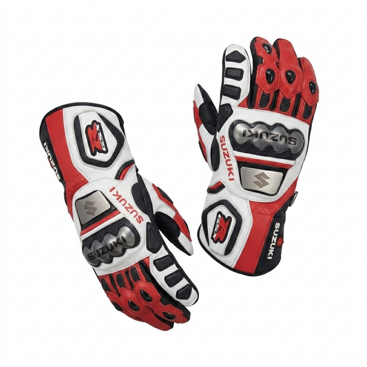 Leather Motorbike Riding Gloves – Sport & Track Gloves