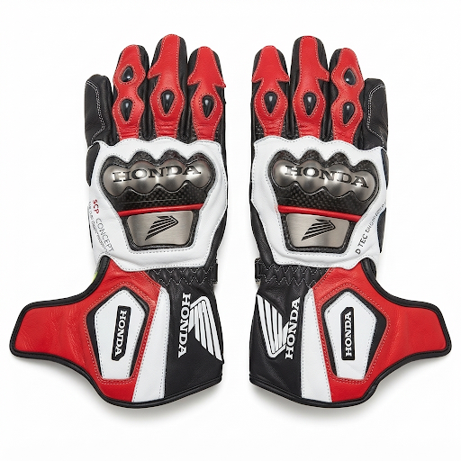 Premium Motorbike Leather Gloves – Racing & Sport Riding