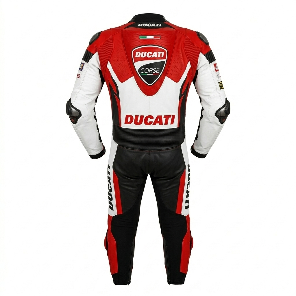 Full Grain Cowhide Motorcycle Racing Suit – 1.3mm Leather
