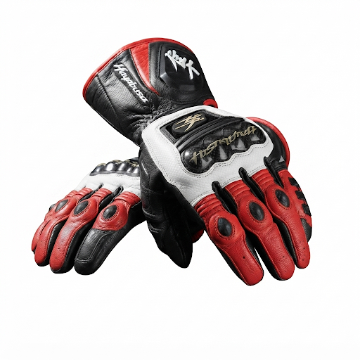 Professional Leather Motorcycle Racing Gloves