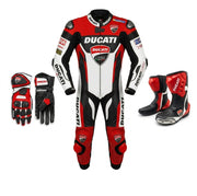 Cowhide Leather Motorcycle Racing Suit – Sport & Track Riding