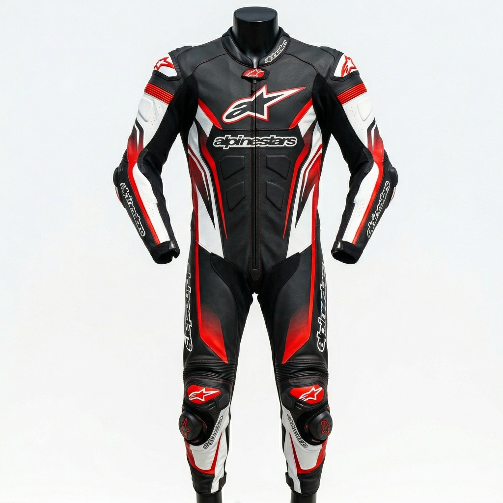 Heavy Duty Cowhide Leather Motorcycle Suit – Racing Protection