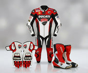 Professional Motorcycle Leather Racing Suit – CE Approved Armor