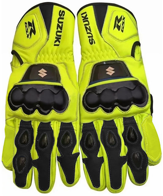 Premium Motorbike Leather Gloves – Racing & Sport Riding