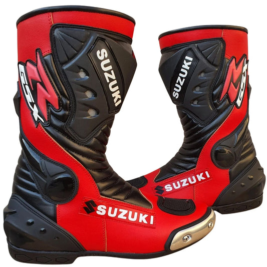 Professional Leather Motorcycle Racing Shoes
