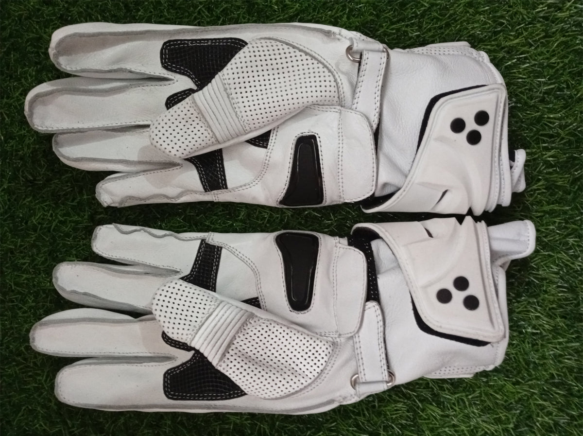 Professional Leather Motorcycle Racing Gloves