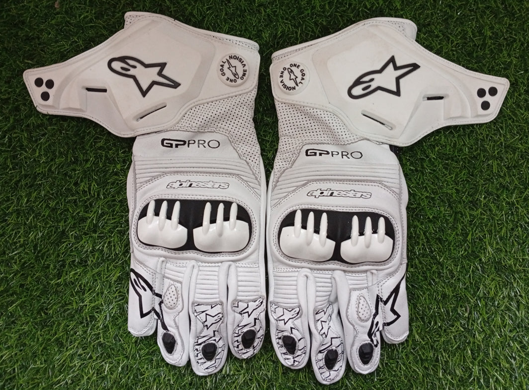 Professional Leather Motorcycle Racing Gloves