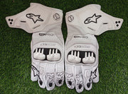 Professional Leather Motorcycle Racing Gloves
