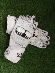 Professional Leather Motorcycle Racing Gloves