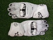 Professional Leather Motorcycle Racing Gloves
