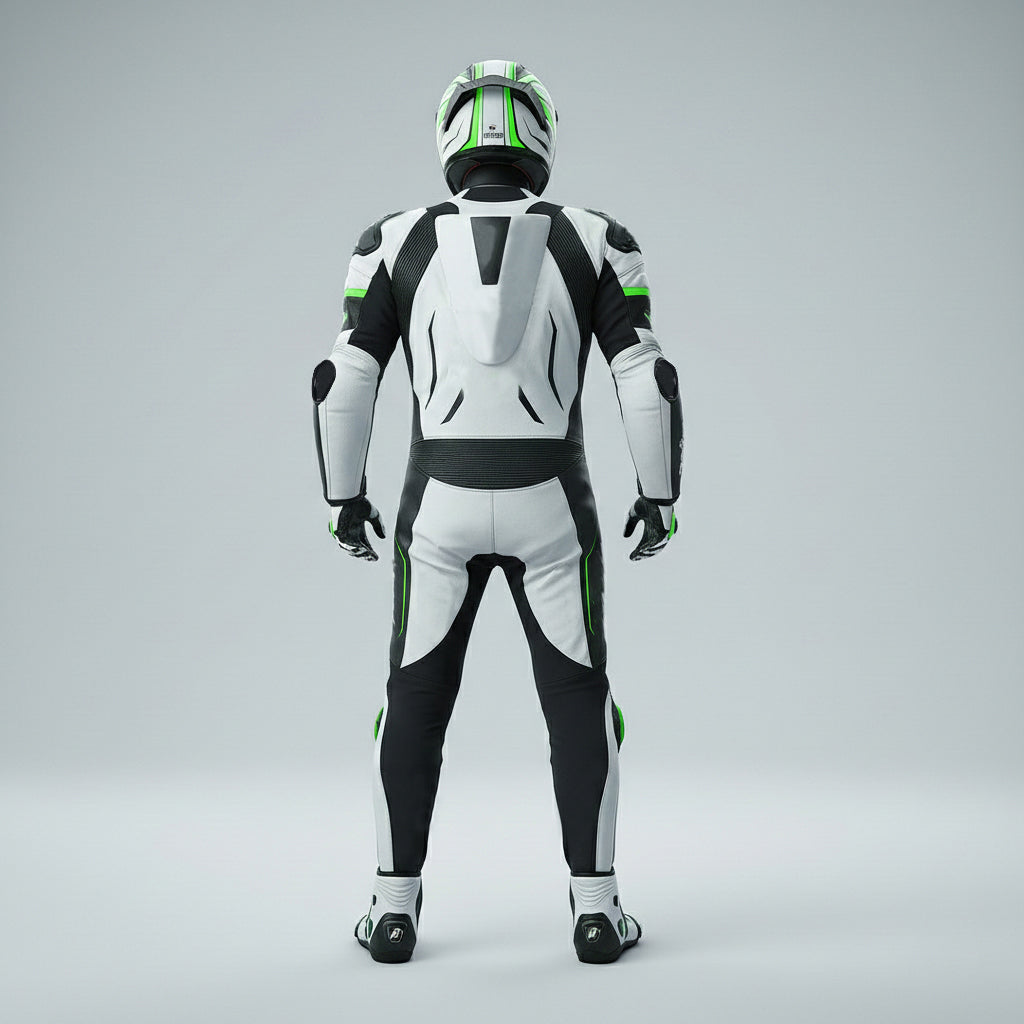 Professional Motorcycle Leather Racing Suit – CE Approved Armor
