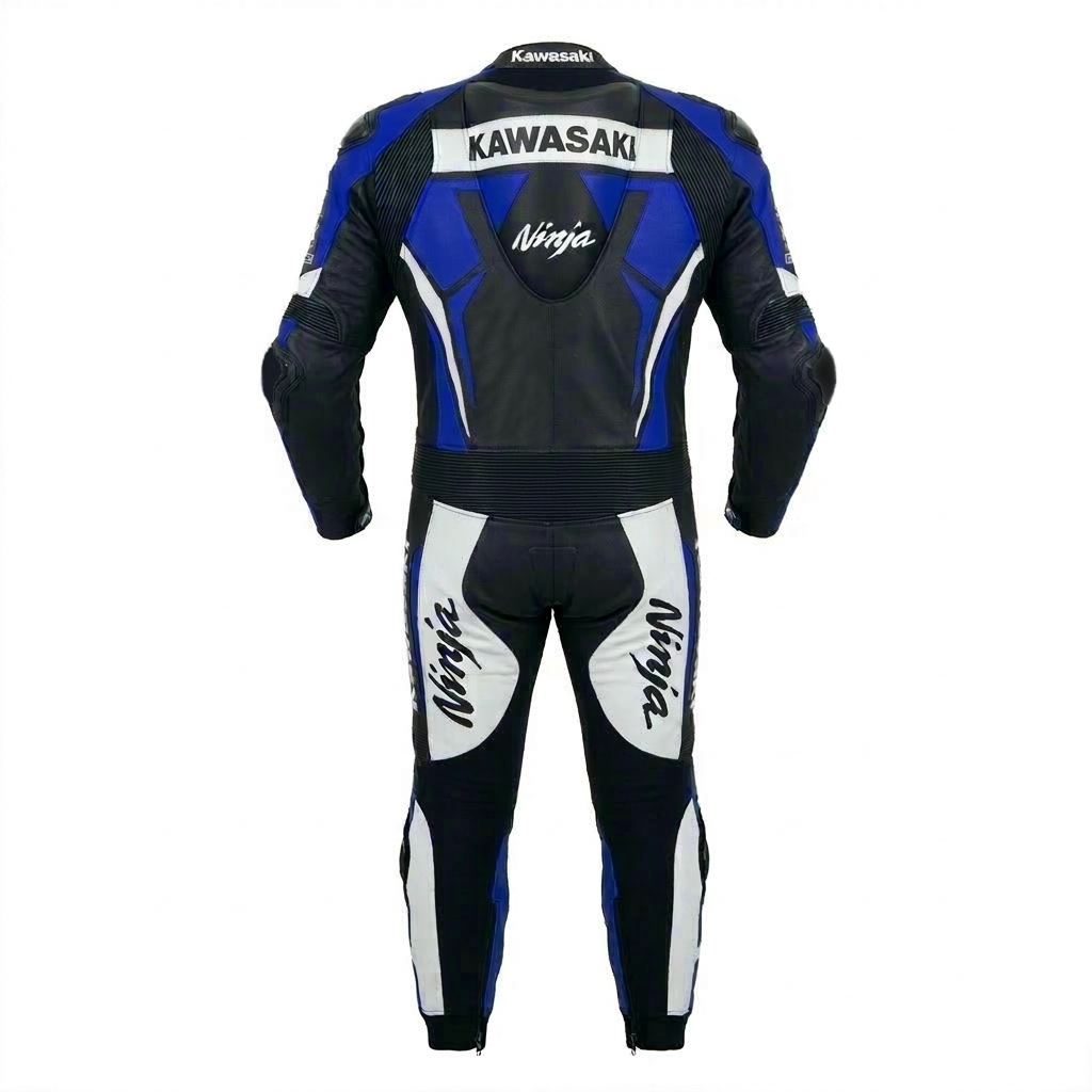 Full Grain Cowhide Motorcycle Racing Suit – 1.3mm Leather