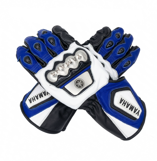 Motorcycle Leather Racing Gloves – Protective Riding Gloves