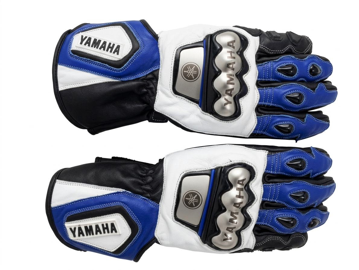 Motorcycle Leather Racing Gloves – Protective Riding Gloves