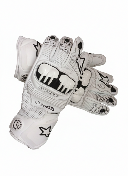 Premium Motorbike Leather Gloves – Racing & Sport Riding