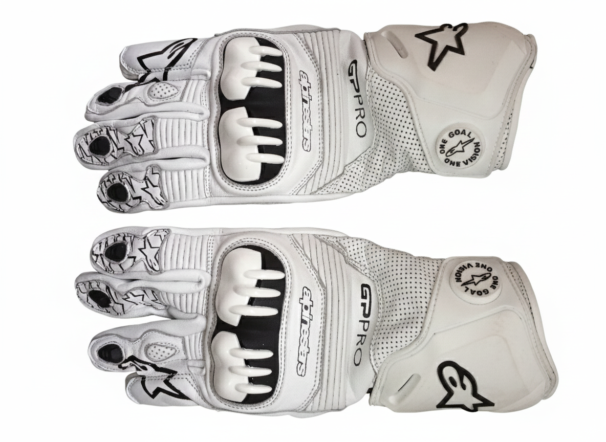 Premium Motorbike Leather Gloves – Racing & Sport Riding