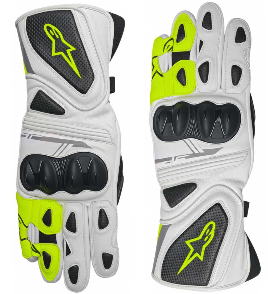 Men’s Leather Motorcycle Gloves – Sport & Racing