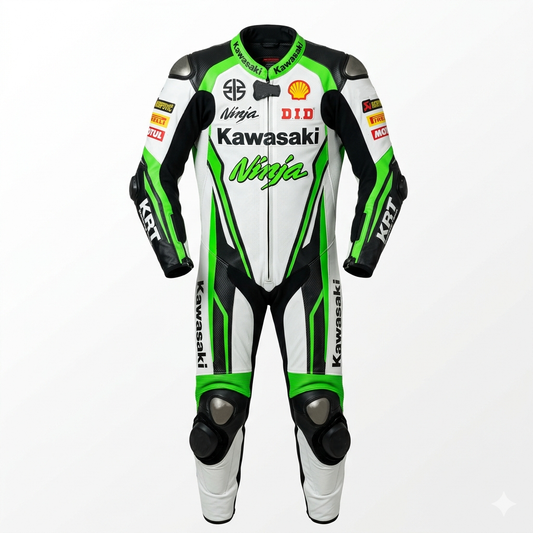 1.3mm Cowhide Leather Motorcycle Racing Suit – CE Armor