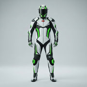 Full Body Cowhide Leather Racing Suit – Motorcycle Track Suit
