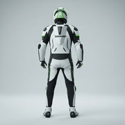 Full Body Cowhide Leather Racing Suit – Motorcycle Track Suit