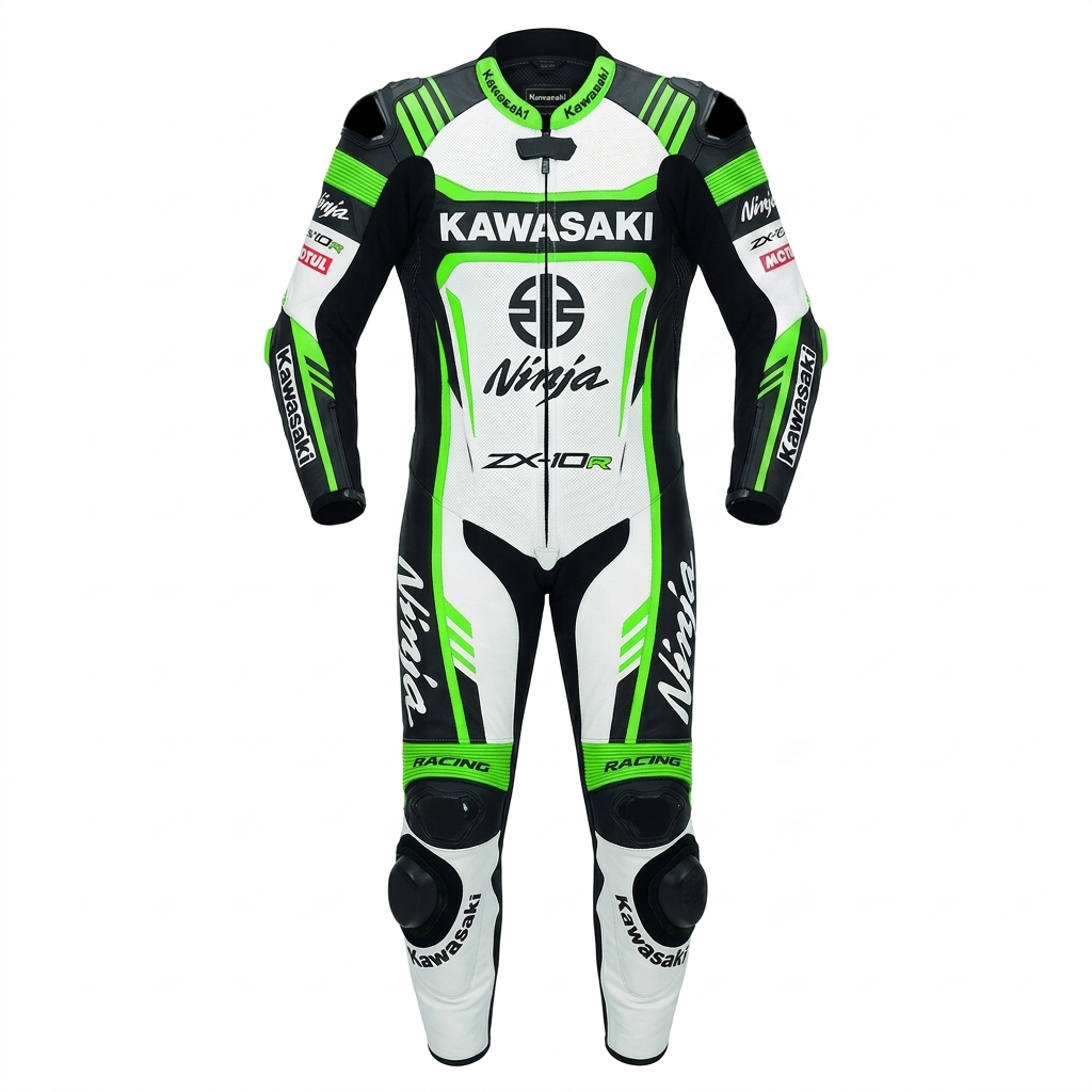 Premium Leather Motorbike Suit – CE Approved Protective Armor