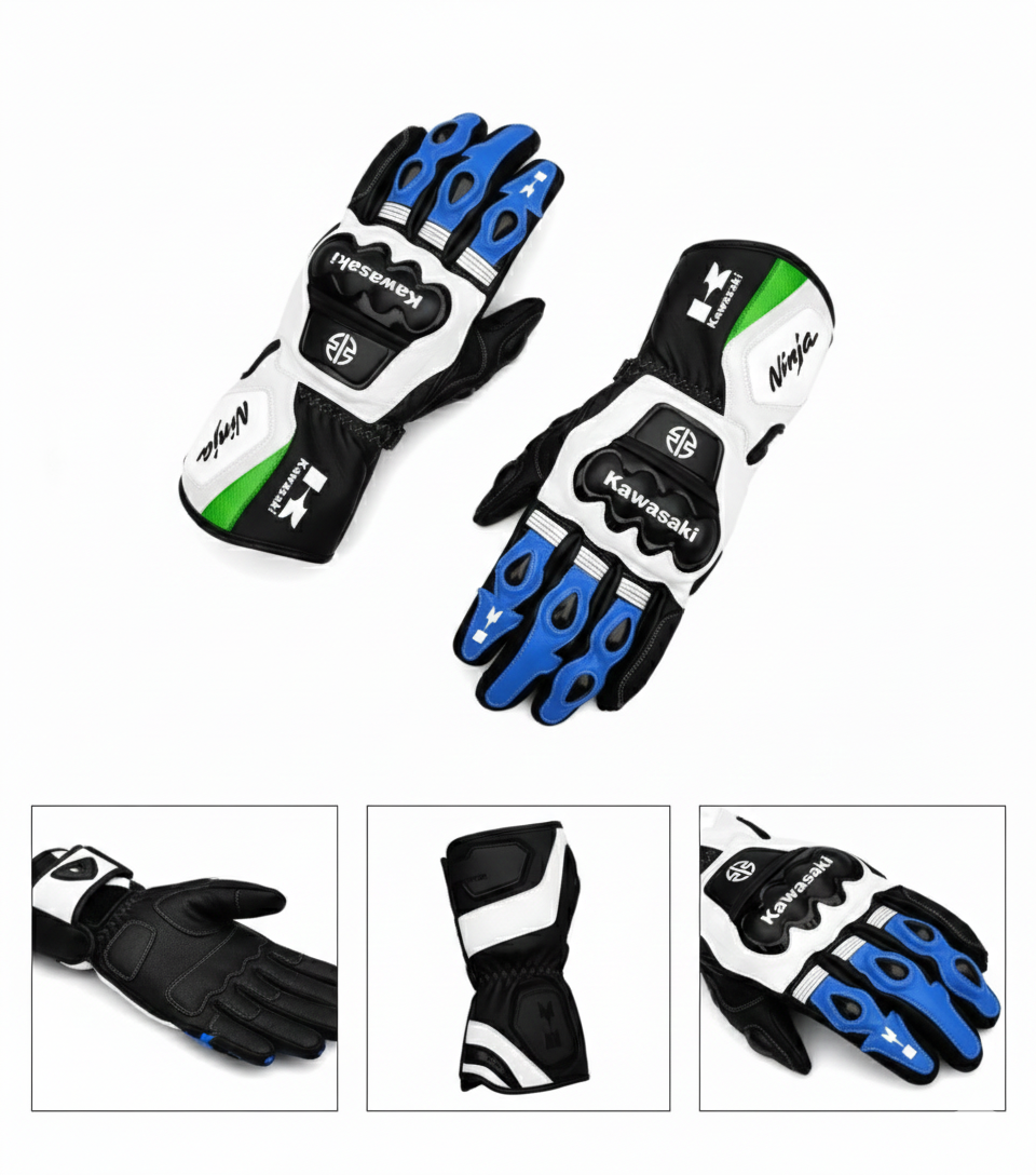 Motorcycle Leather Riding Gloves – Performance Racing Gloves