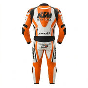 Full Body Cowhide Leather Racing Suit – Motorcycle Track Suit