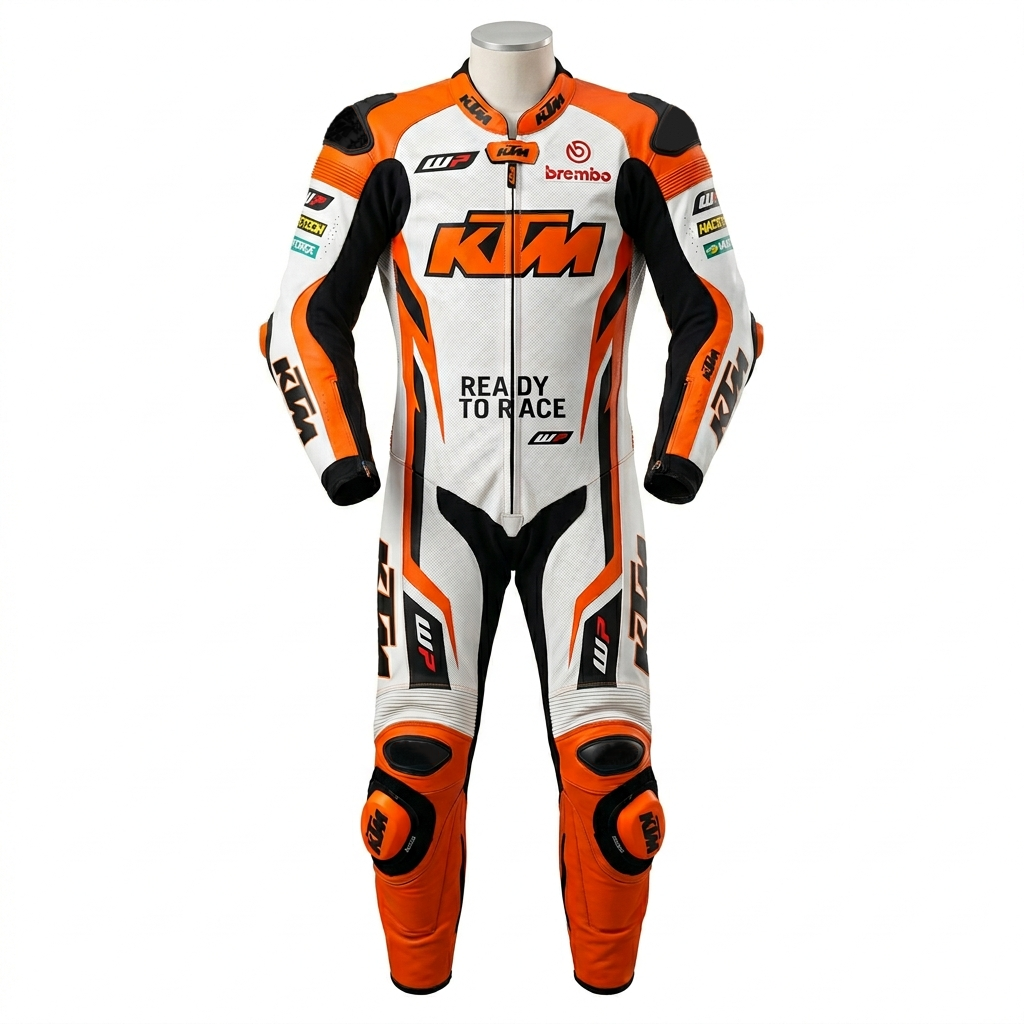Premium Leather Motorbike Suit – CE Approved Protective Armor