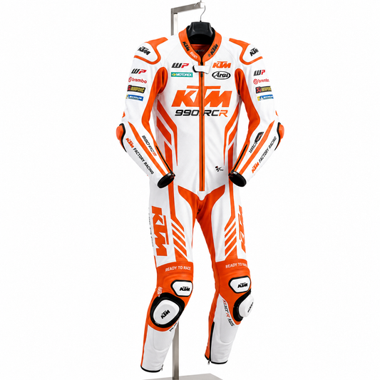 Cowhide Leather Motorcycle Racing Suit – Sport & Track Riding