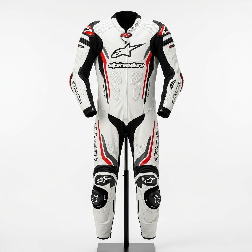Professional Motorcycle Leather Racing Suit – CE Approved Armor