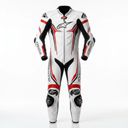 Full Grain Cowhide Motorcycle Racing Suit – 1.3mm Leather