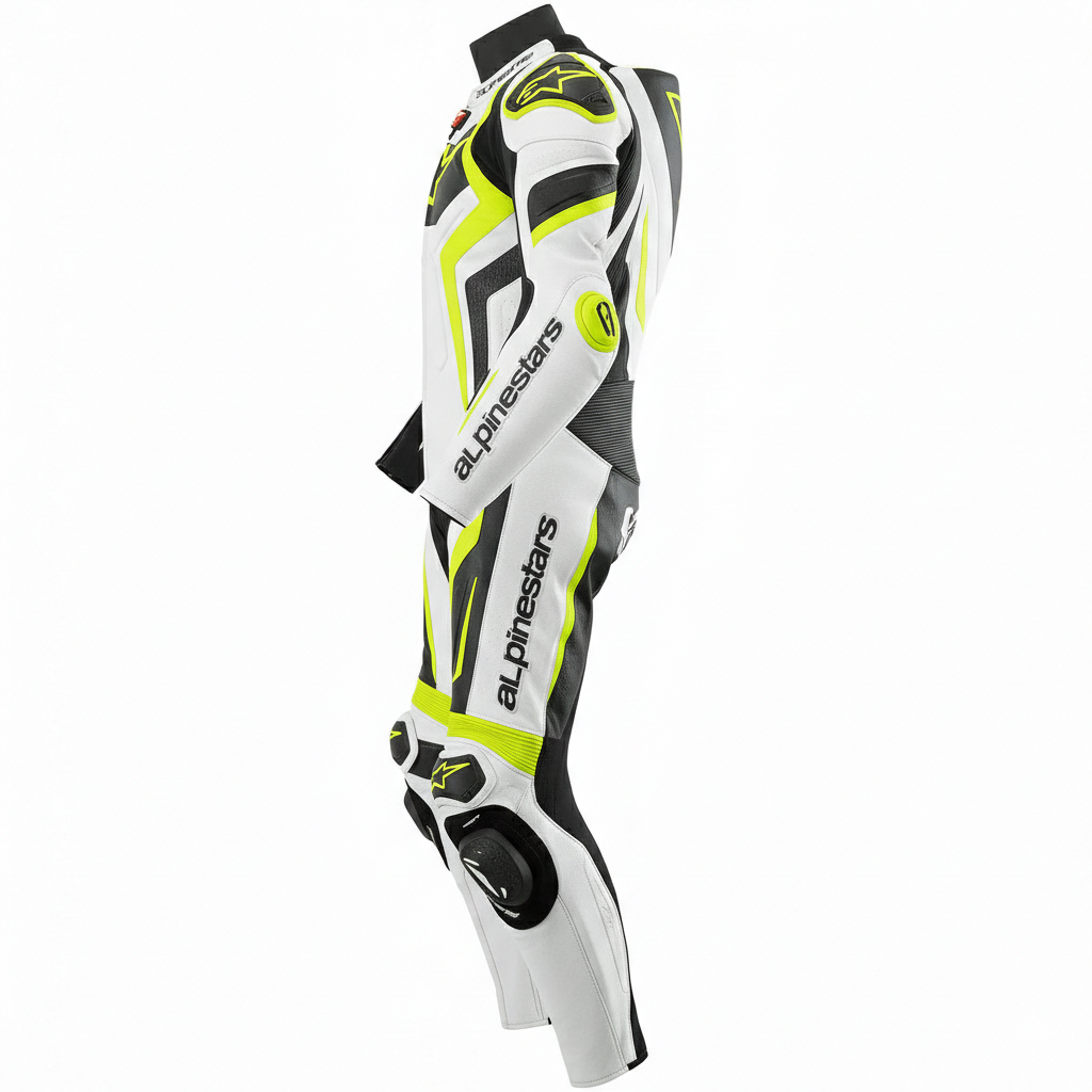 Heavy Duty Cowhide Leather Motorcycle Suit – Racing Protection