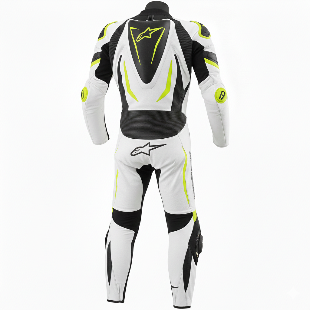 1.3mm Cowhide Leather Motorcycle Racing Suit – CE Armor