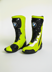 Men’s Leather Motorcycle Riding Shoes – Sport Racing