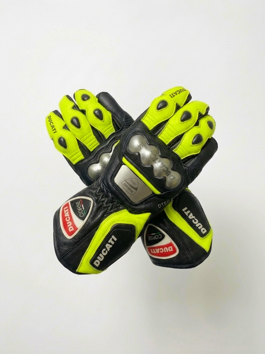 Men’s Leather Motorcycle Gloves – Sport & Racing