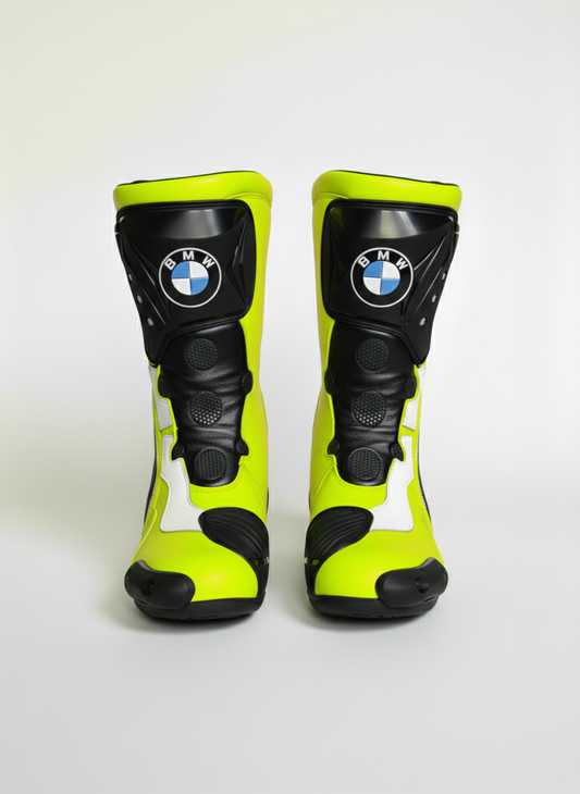 Men’s Leather Motorcycle Riding Shoes – Sport Racing