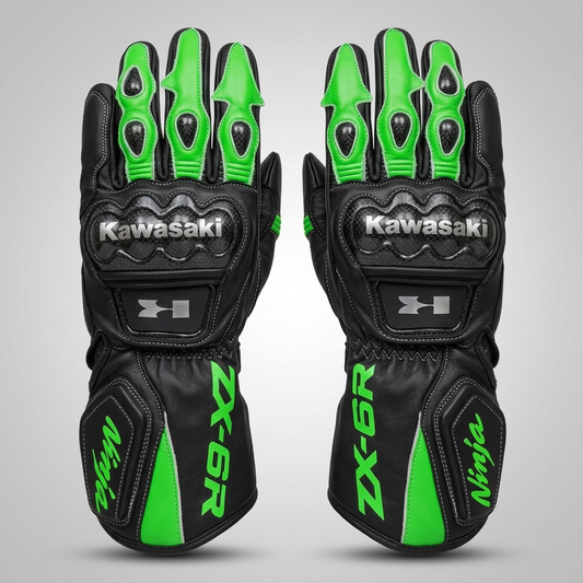 Premium Leather Motorcycle Racing Gloves